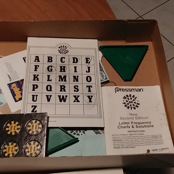 1985 Wheel Of fortune board game - Picture 4 of 6